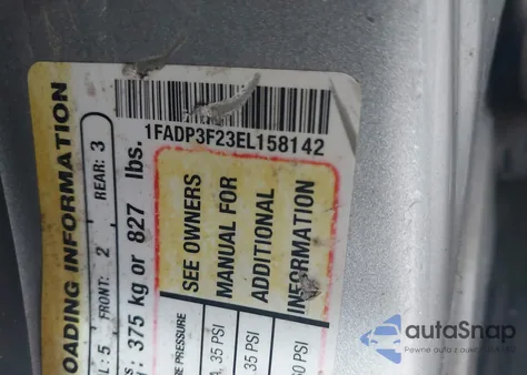 2014 Ford Focus Se from USA, damaged, VIN 1FADP3F23EL158142